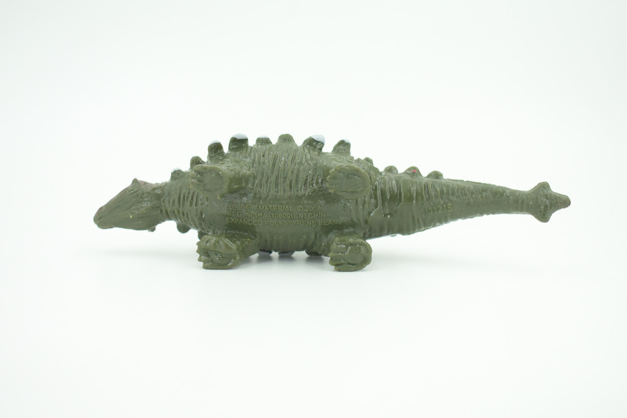 Dinosaur, Stretchable, Squishy, Squeezable, Very nice Soft Rubber Reptile, Educational, Realistic, Hand Painted, Figure, Replica, Gift,    6"     US09 B59