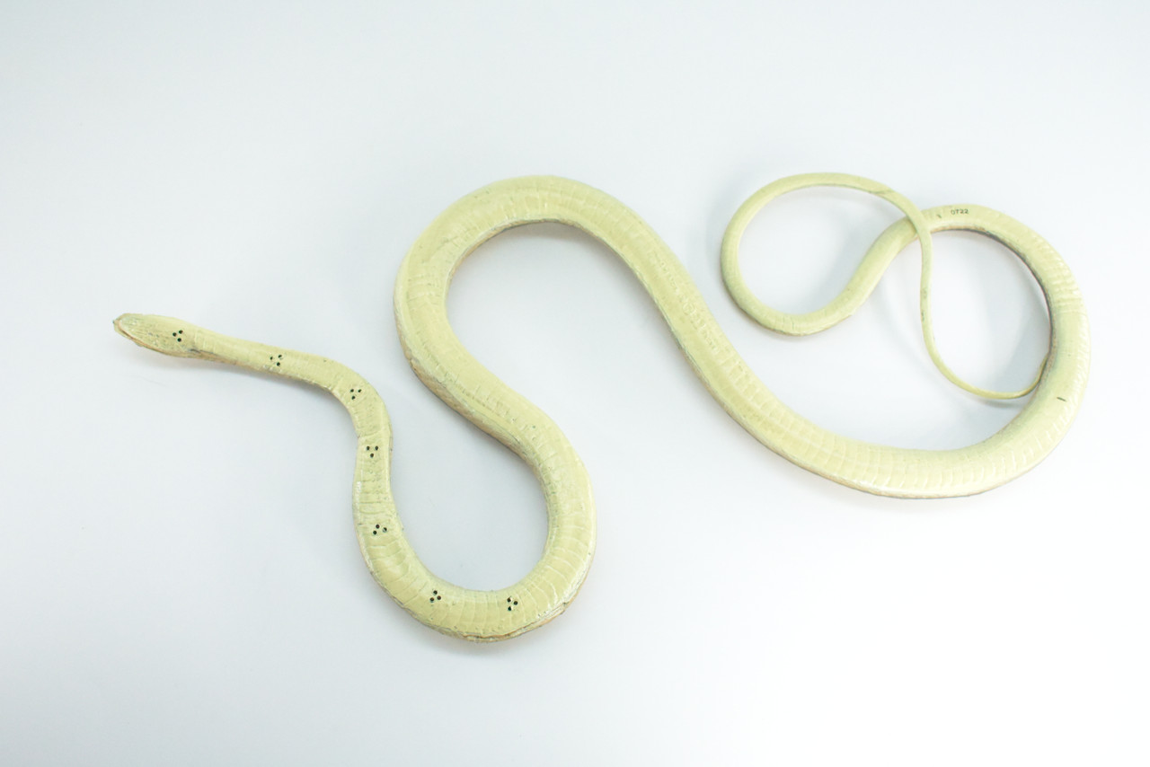 Rat Snake, Brown, Hand Painted, High Quality, Hard Rubber Snake, Realistic Reptile, Toy Figure, Model, Replica, Kids, Educational, Gift,      17"   IM13 B657
