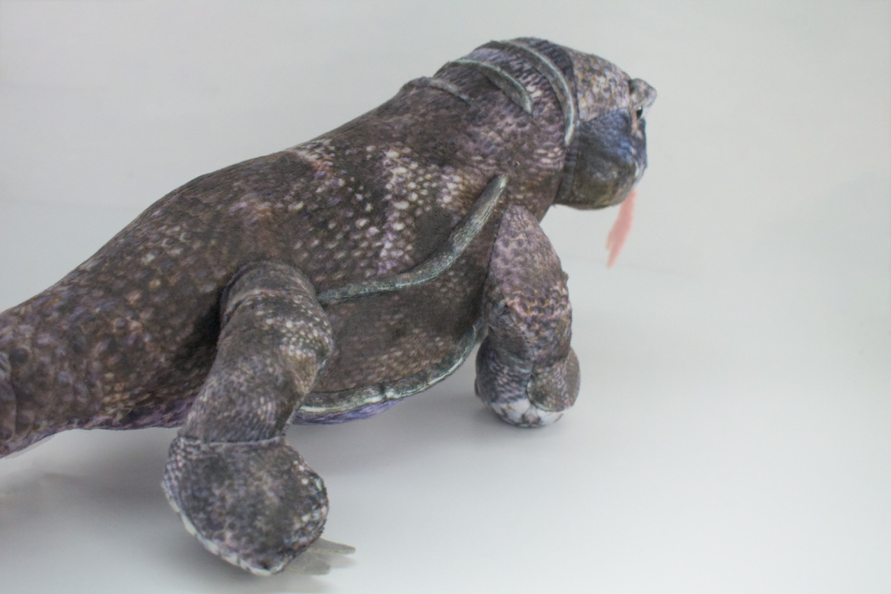 Komodo Dragon, Plush Lizard, Soft, Stuffed Reptile Toy, Educational, Realistic, Beautiful Design, Figure, Lifelike, Replica, Gift,      20"   RI56 B659