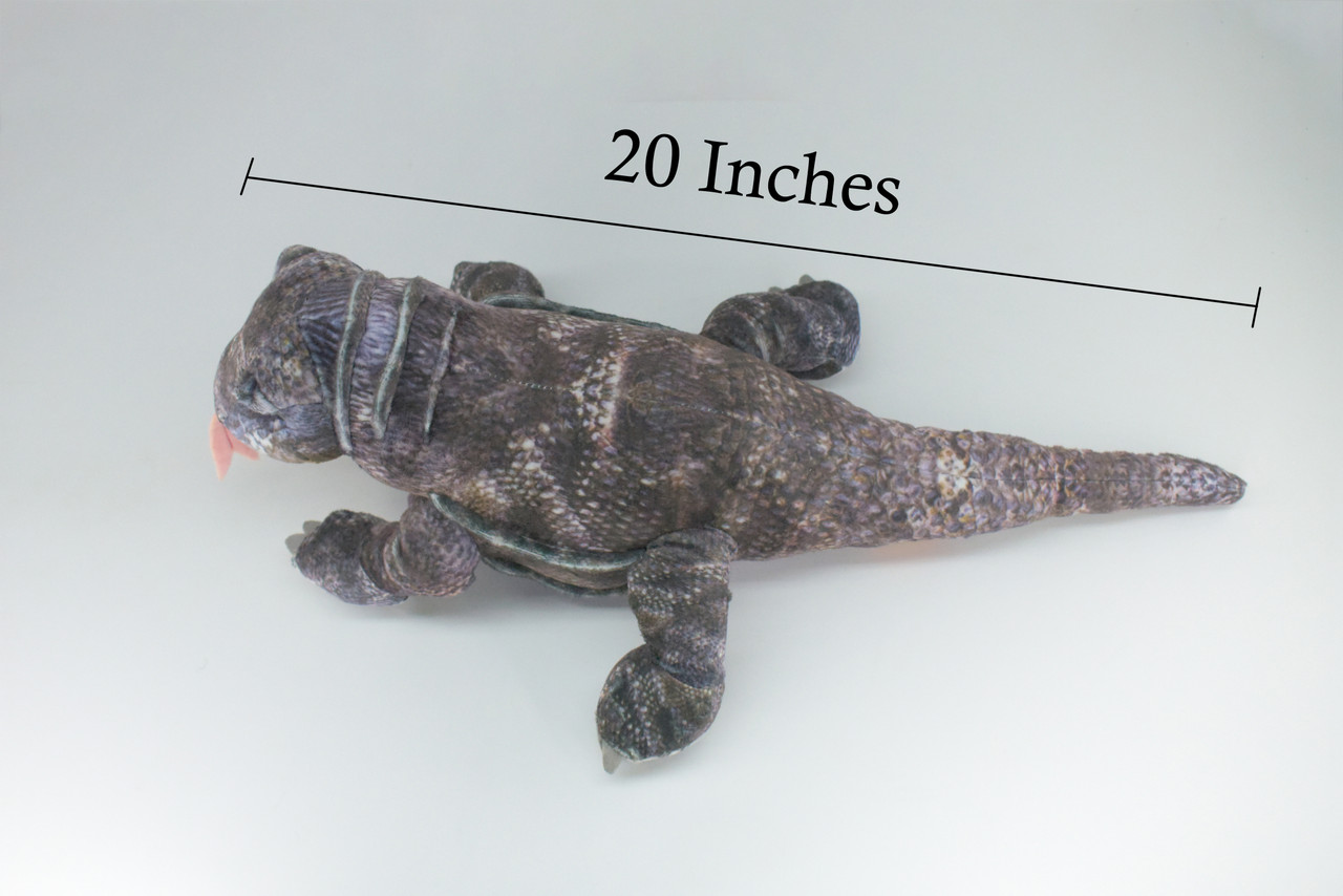 Komodo Dragon, Plush Lizard, Soft, Stuffed Reptile Toy, Educational, Realistic, Beautiful Design, Figure, Lifelike, Replica, Gift,      20"   RI56 B659