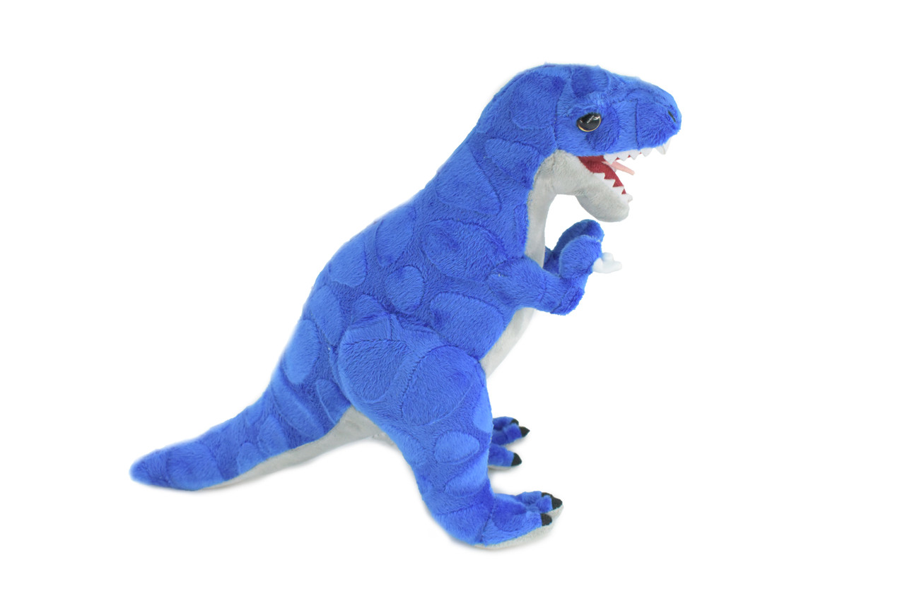 Stuffed Blue T rex Toy