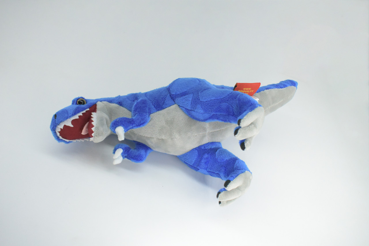 T-Rex, Tyrannosaurus rex, Plush Dinosaur, Soft, Stuffed Reptile Toy, Educational, Realistic, Beautiful Design, Figure, Lifelike, Replica, Gift,      14"   RI60 B662