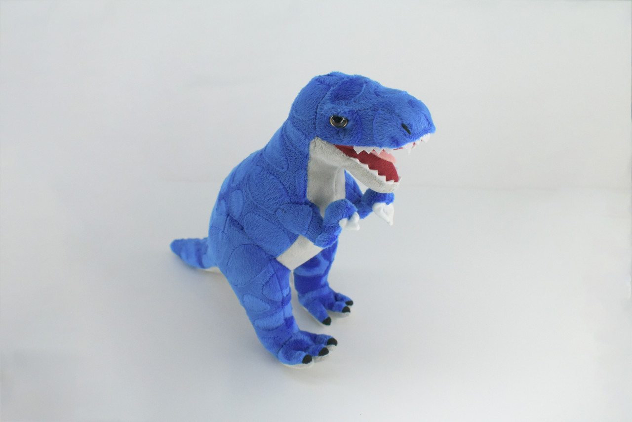 T-Rex, Tyrannosaurus rex, Plush Dinosaur, Soft, Stuffed Reptile Toy, Educational, Realistic, Beautiful Design, Figure, Lifelike, Replica, Gift,      14"   RI60 B662