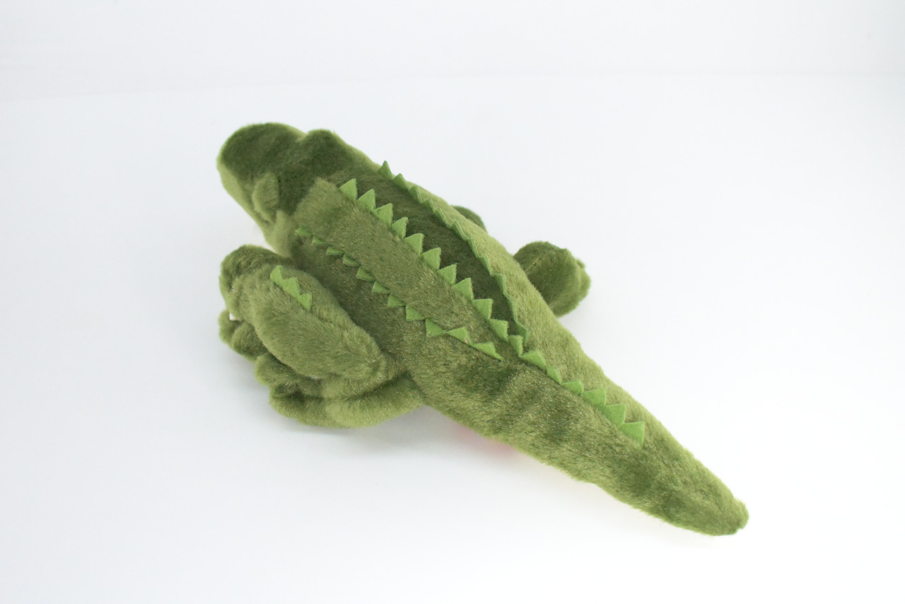 Alligator with Baby, Very Cute Plush Reptile, Soft, Stuffed Toy, Educational, Realistic, Beautiful Design, Figure, Lifelike, Replica, Gift,     12"   RI62 B660