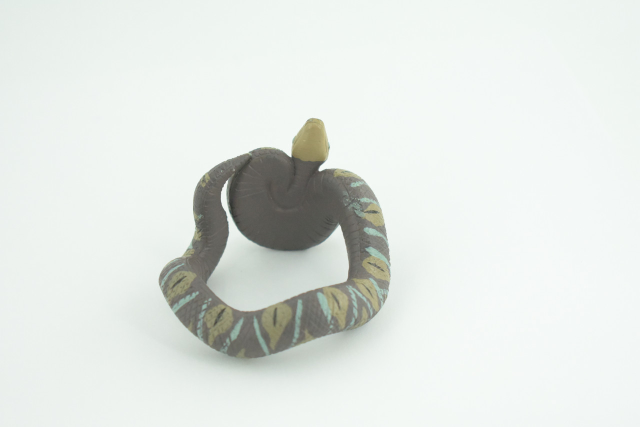 Python Snake Bracelet, Snake Wrist Band, Plastic Reptile, Educational, Realistic, Beautiful Design, Figure, Lifelike, Replica, Gift,     3"   RI69 B663 