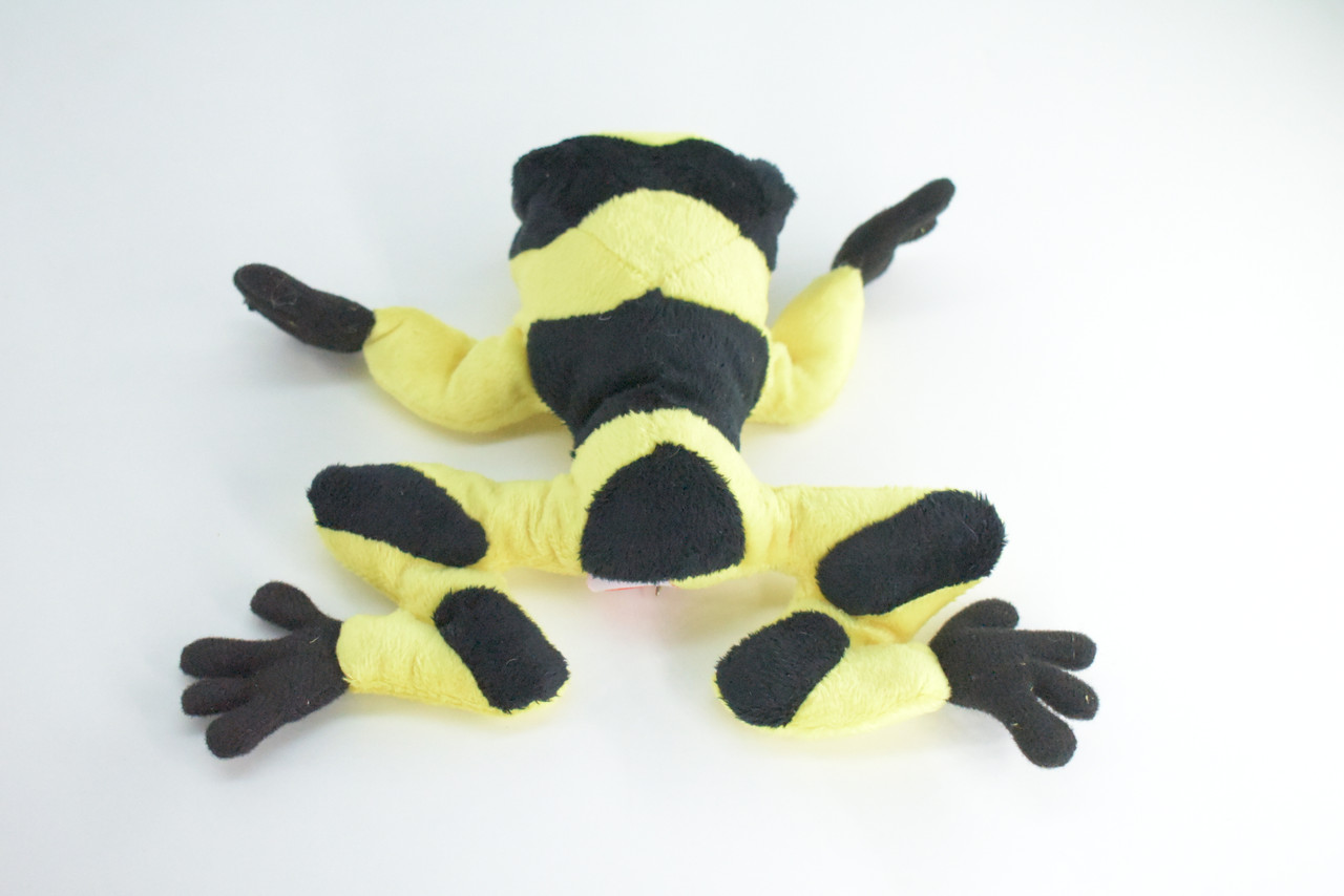 Yellow-Banded Poison Dart Frog, Very Nice Plush Amphibian, Stuffed Animal, Educational, Toy, Kids, Realistic Figure, Lifelike Model, Gift,    7"    FT19 B149 