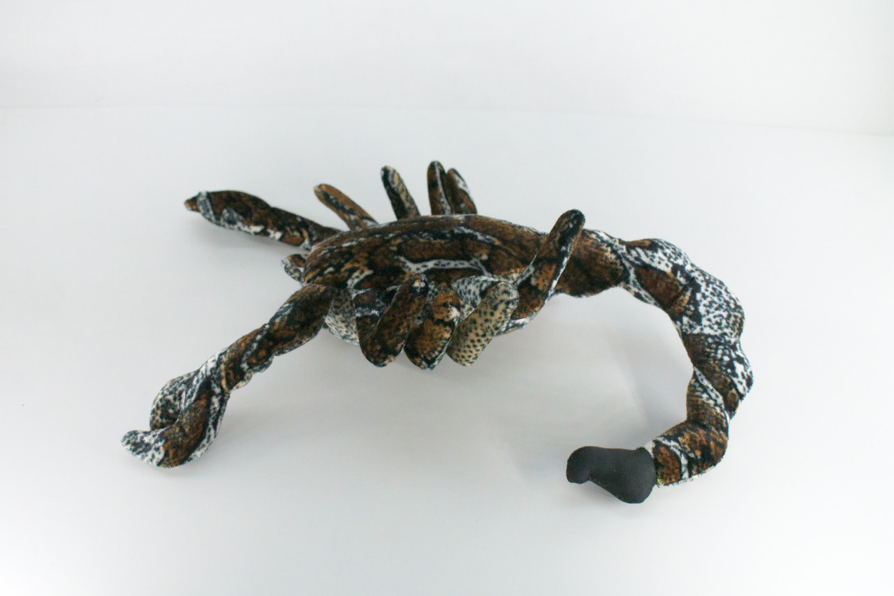 Scorpion, Brown, Very Nice Plush, Stuffed Arachnids, Educational, Toy, Kids, Realistic Figure, Lifelike Model, Replica, Gift,    14"    FT13 BB326