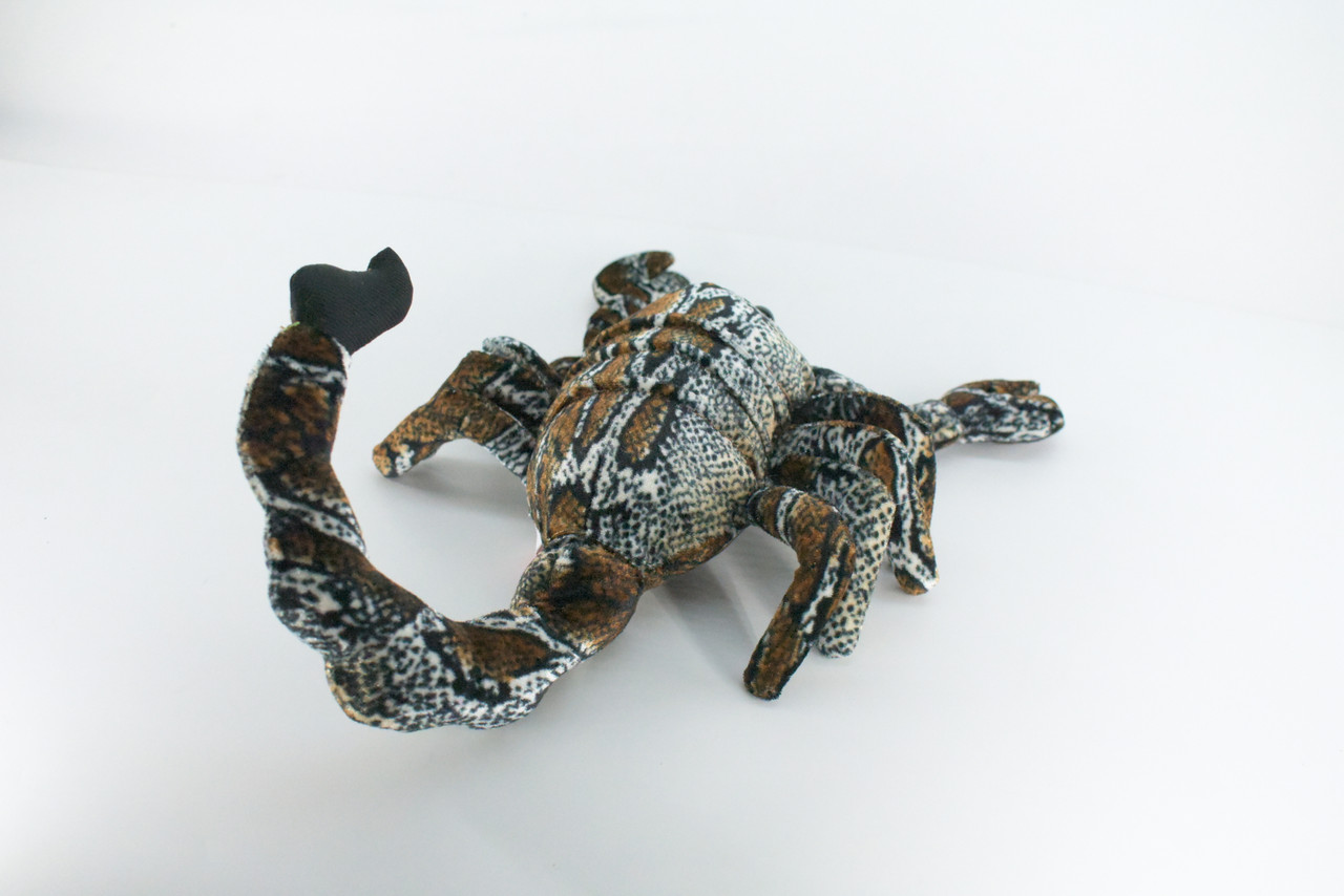 Scorpion, Brown, Very Nice Plush, Stuffed Arachnids, Educational, Toy, Kids, Realistic Figure, Lifelike Model, Replica, Gift,    14"    FT13 BB326