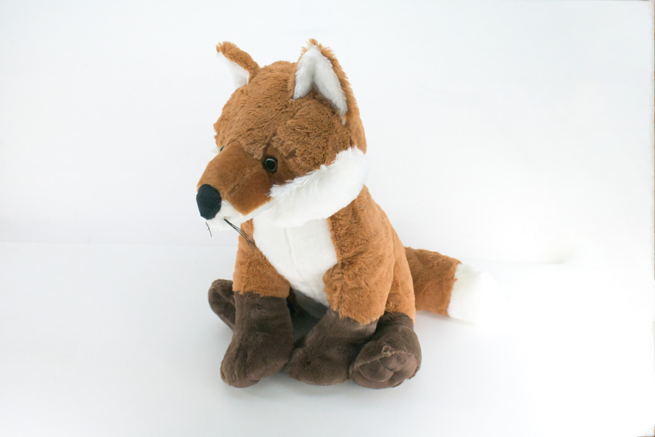 Red Fox, Very Nice Plush, Stuffed Animal, Educational, Toy, Kids, Realistic Figure, Lifelike Model, Replica, Gift,    15"    FT11 BB326