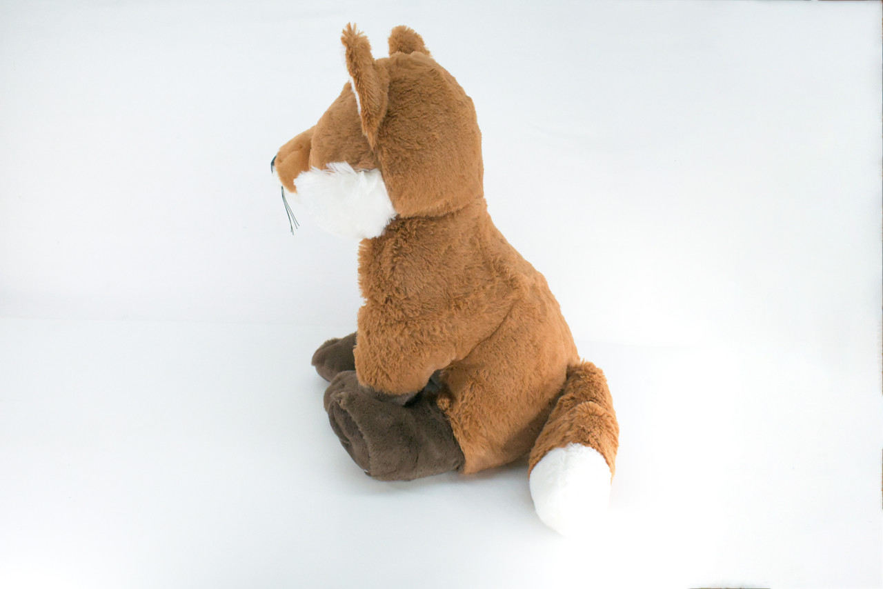 Red Fox, Very Nice Plush, Stuffed Animal, Educational, Toy, Kids, Realistic Figure, Lifelike Model, Replica, Gift,    15"    FT11 BB326
