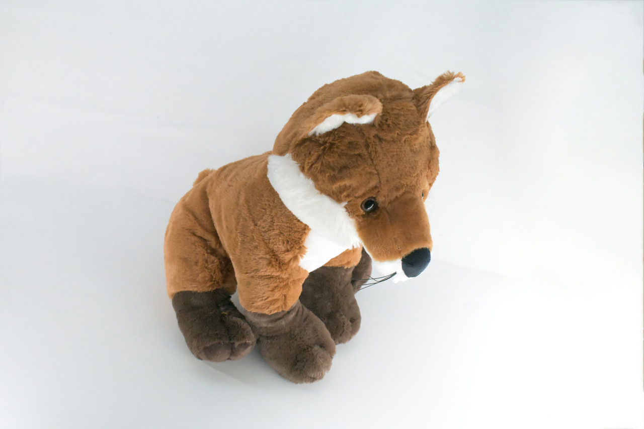 Red Fox, Very Nice Plush, Stuffed Animal, Educational, Toy, Kids, Realistic Figure, Lifelike Model, Replica, Gift,    15"    FT11 BB326