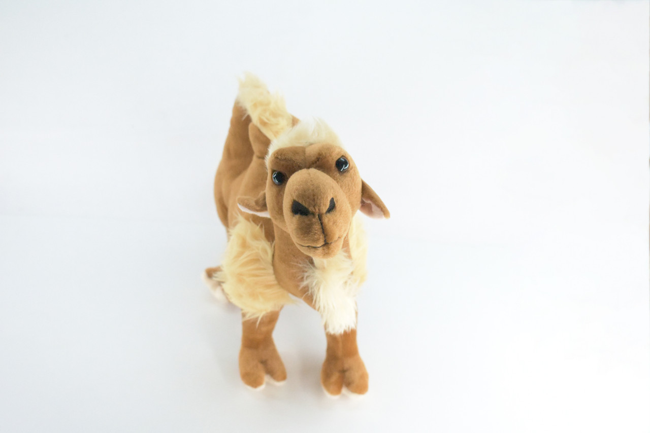 Camel, Bactrian, Very Nice Plush, Stuffed Animal, Educational, Toy, Kids, Realistic Figure, Lifelike Model, Replica, Gift,    14"    FT10 BB325