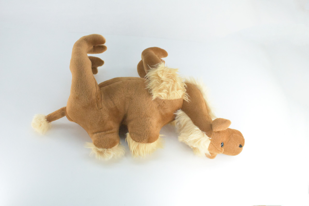 Camel, Bactrian, Very Nice Plush, Stuffed Animal, Educational, Toy, Kids, Realistic Figure, Lifelike Model, Replica, Gift,    14"    FT10 BB325