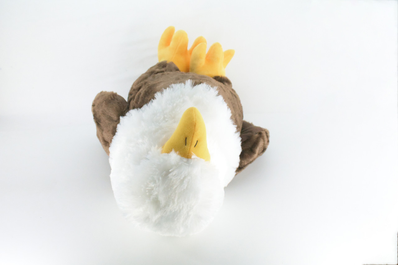 Eagle, American Bald Eagle, Very Nice Plush Bird, Stuffed Animal, Educational, Toy, Kids, Realistic Figure, Lifelike Model, Replica, Gift,    17"    FT06 BB323
