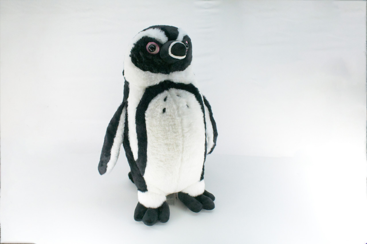 Penguin, Very Nice Plush Bird, Stuffed Animal, Educational, Toy, Kids, Realistic Figure, Lifelike Model, Replica, Gift,    18"    FT07 BB324