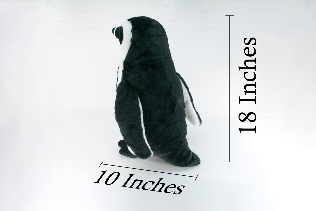 Penguin, Very Nice Plush Bird, Stuffed Animal, Educational, Toy, Kids, Realistic Figure, Lifelike Model, Replica, Gift,    18"    FT07 BB324