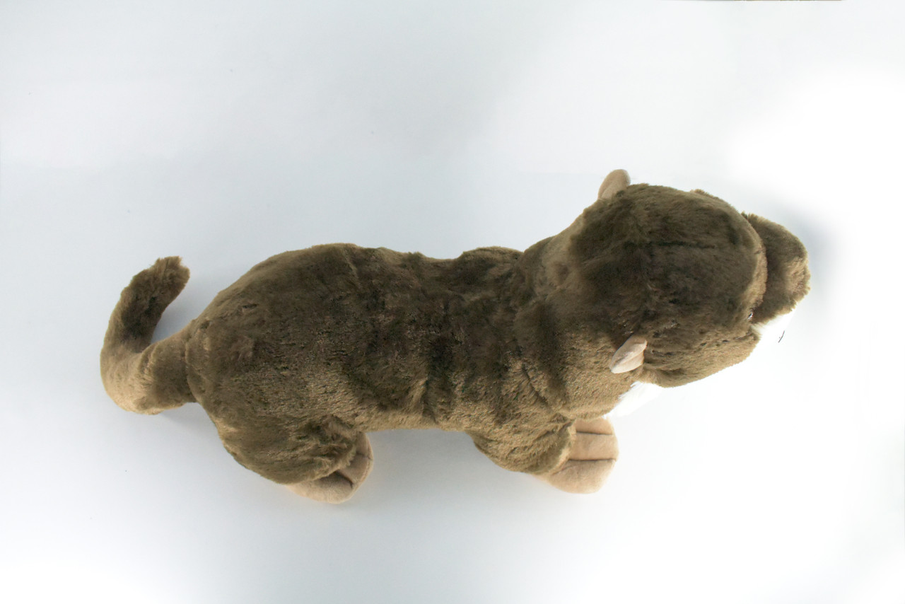 River Otter, Very Nice Plush, Stuffed Animal, Educational, Toy, Kids, Realistic Figure, Lifelike Model, Replica, Gift,    18"    FT09 BB325