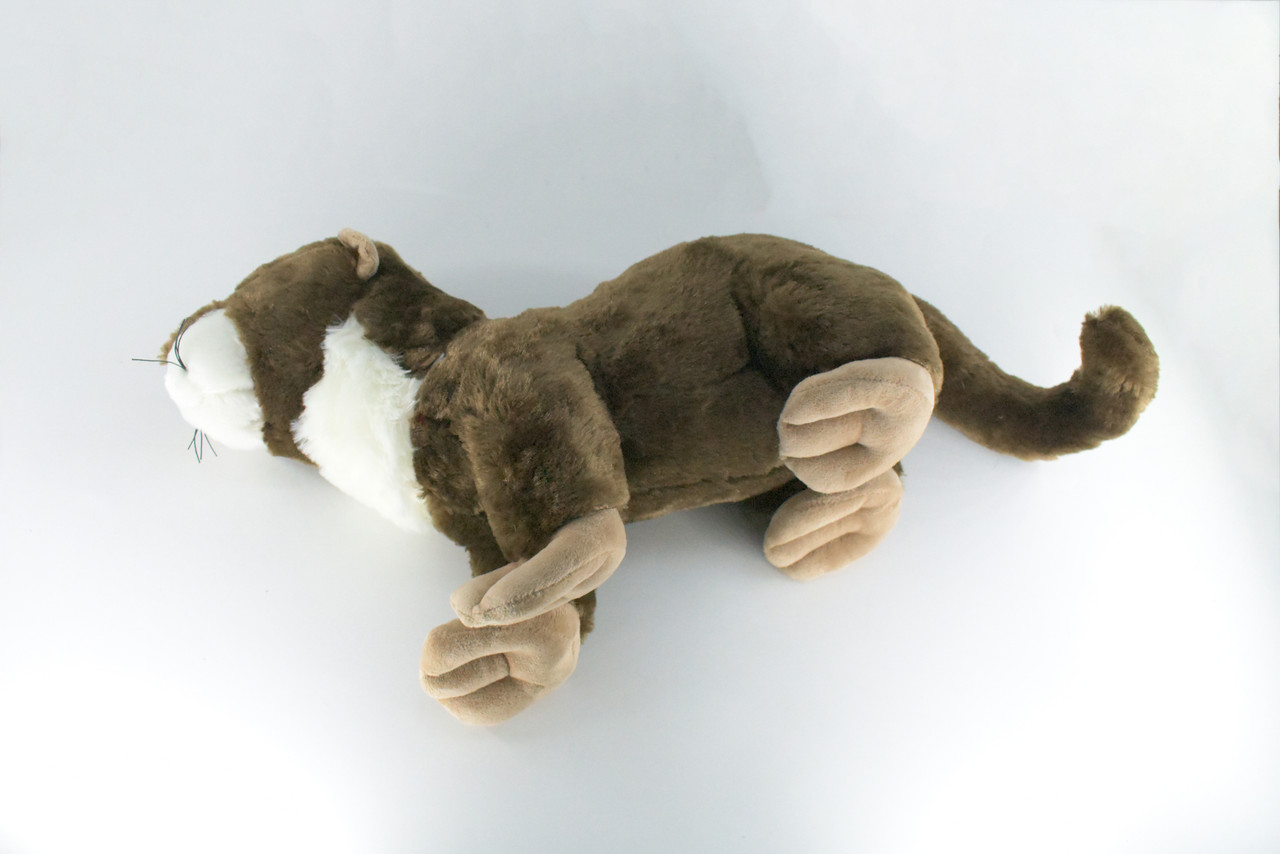 River Otter, Very Nice Plush, Stuffed Animal, Educational, Toy, Kids, Realistic Figure, Lifelike Model, Replica, Gift,    18"    FT09 BB325