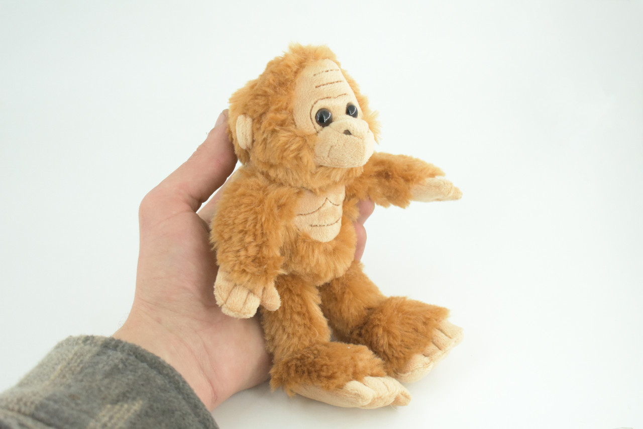 Bigfoot, Sasquatch, Wild Man, Yeti, Very Nice Plush, Stuffed Animal,  Realistic Figure, Educational, Toy, Kids, Gift,   8 Inches.    F3402 BB317