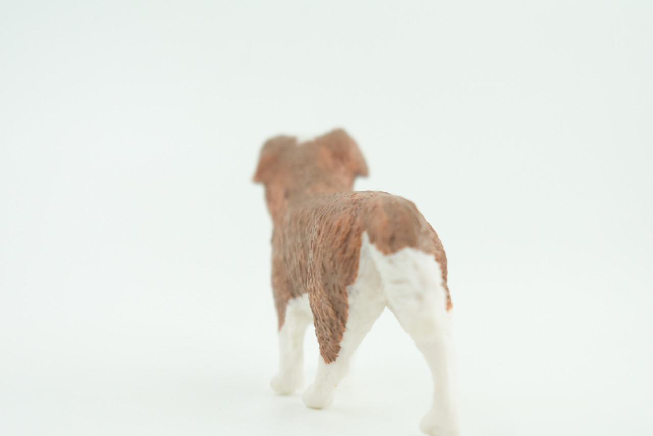Australian Shepherd Dog, Rubber Canine, Hand Painted, Educational, Realistic, K9, Figure, Model, Replica, Toys, Kids, Gift,   3 Inches.  CH736 BB184
