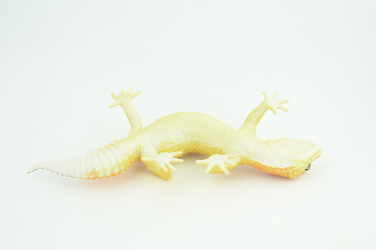 Gecko, Southeast Asia Lizard, Museum Quality, Educational, Hand Painted, Rubber Reptile, Diorama, Toy, Kids, Gift,  7 Inches.  CH754 BB190