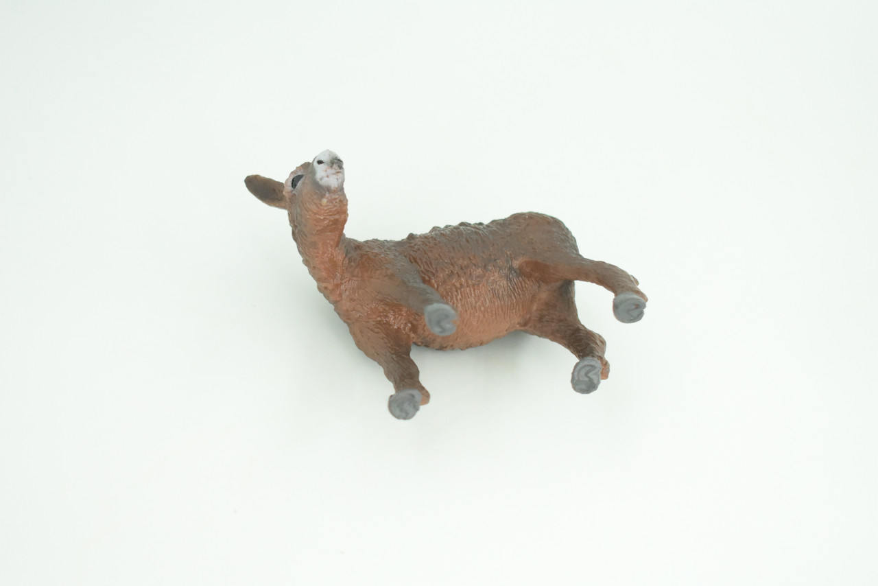 Donkey, Burro, Jack, Museum Quality, Educational, Hand Painted, Rubber Animal, Realistic, Diorama, Toy, Kids, Gift,  3 1/2 Inches. CH770 BB193