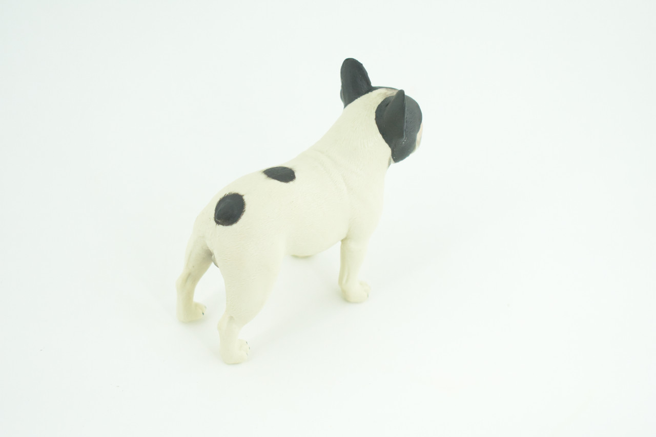 French Bulldog, Museum Quality, Hand Painted, Educational, Rubber Canine, Realistic, K9, Toys, Kids, Gift,   3 1/2 Inches.  CH773 BB193