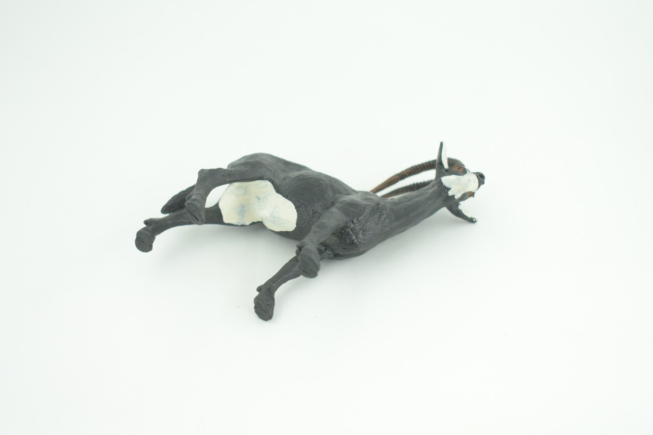Sable Antelope, Museum Quality, Educational, Hand Painted, Rubber Animal, Realistic, Diorama, Toy, Kids, Gift,  3 1/2 Inches. CH775 BB193