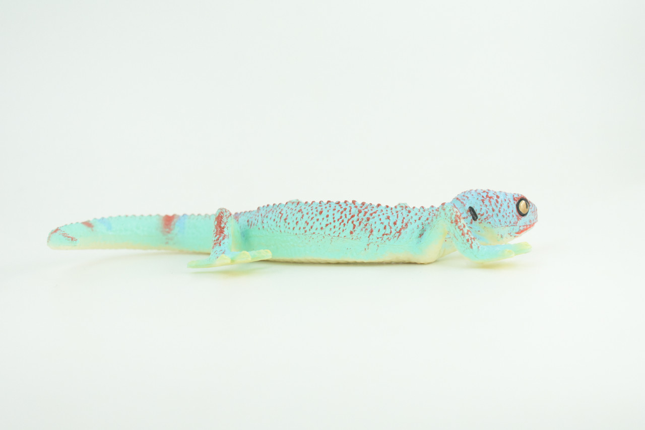 Tokay Gecko, Museum Quality, Educational, Hand Painted, Rubber Lizard, Realistic Reptile, Diorama, Toy, Kids, Gift,        8 Inches.  CH780 BB182