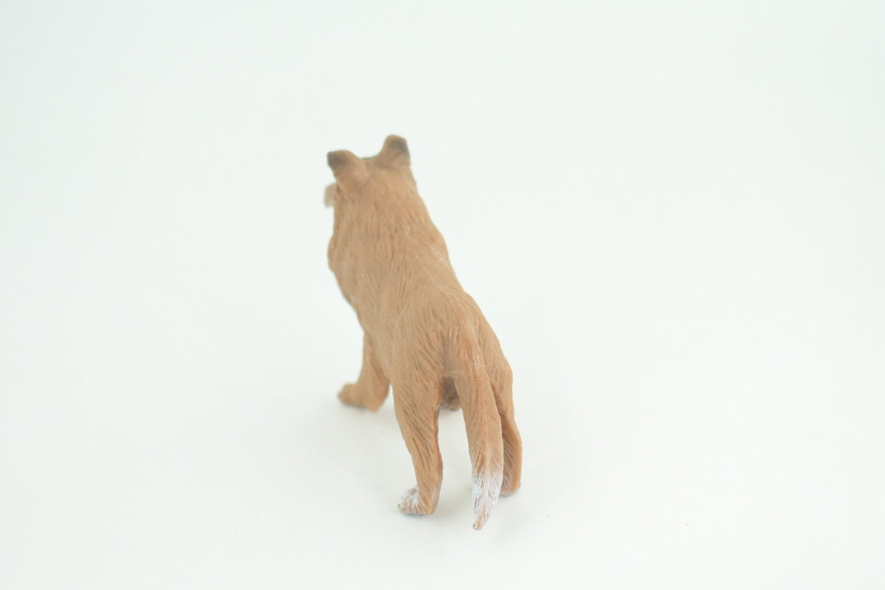 Collie Dog, Very Nice Quality, Hand Painted, Educational, Rubber Canine, Realistic, K9, Diorama, Toys, Kids, Gift,   4 Inches.  CH790 BB186