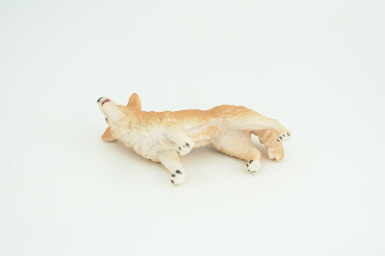 Golden Retriever Dog, Very Nice Quality, Hand Painted, Educational, Rubber Canine, Realistic, K9, Diorama, Toys, Kids, Gift,   2 1/2 Inches.  CH812 BB189
