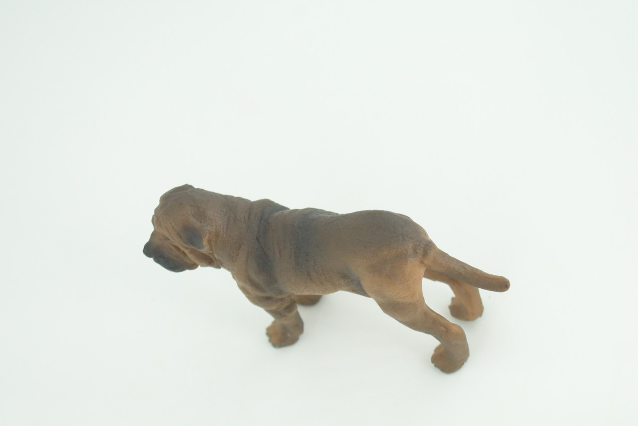Neapolitan Mastiff Dog, Very Nice Quality, Hand Painted, Educational, Rubber Canine, Realistic, K9, Diorama, Toys, Kids, Gift,   4 Inches.  CH813 BB189