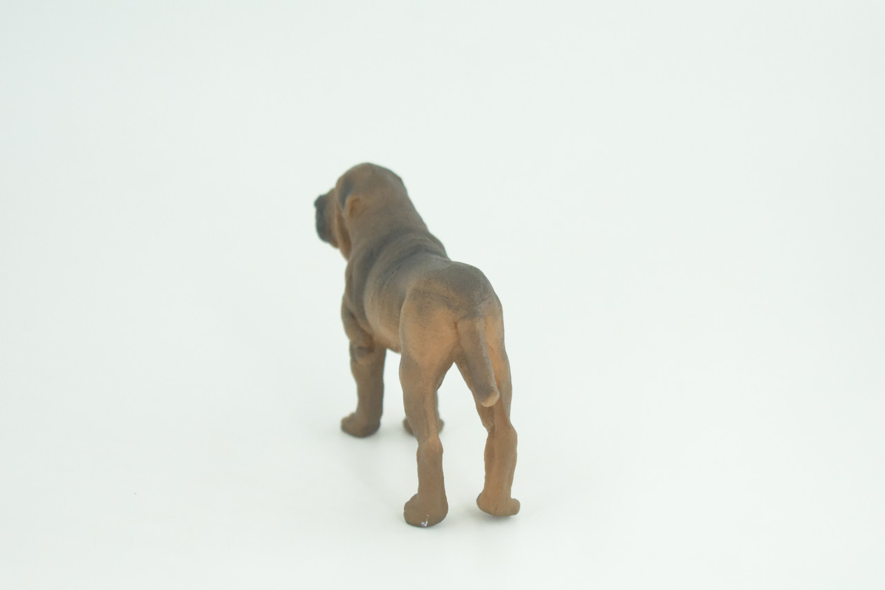 Neapolitan Mastiff Dog, Very Nice Quality, Hand Painted, Educational, Rubber Canine, Realistic, K9, Diorama, Toys, Kids, Gift,   4 Inches.  CH813 BB189