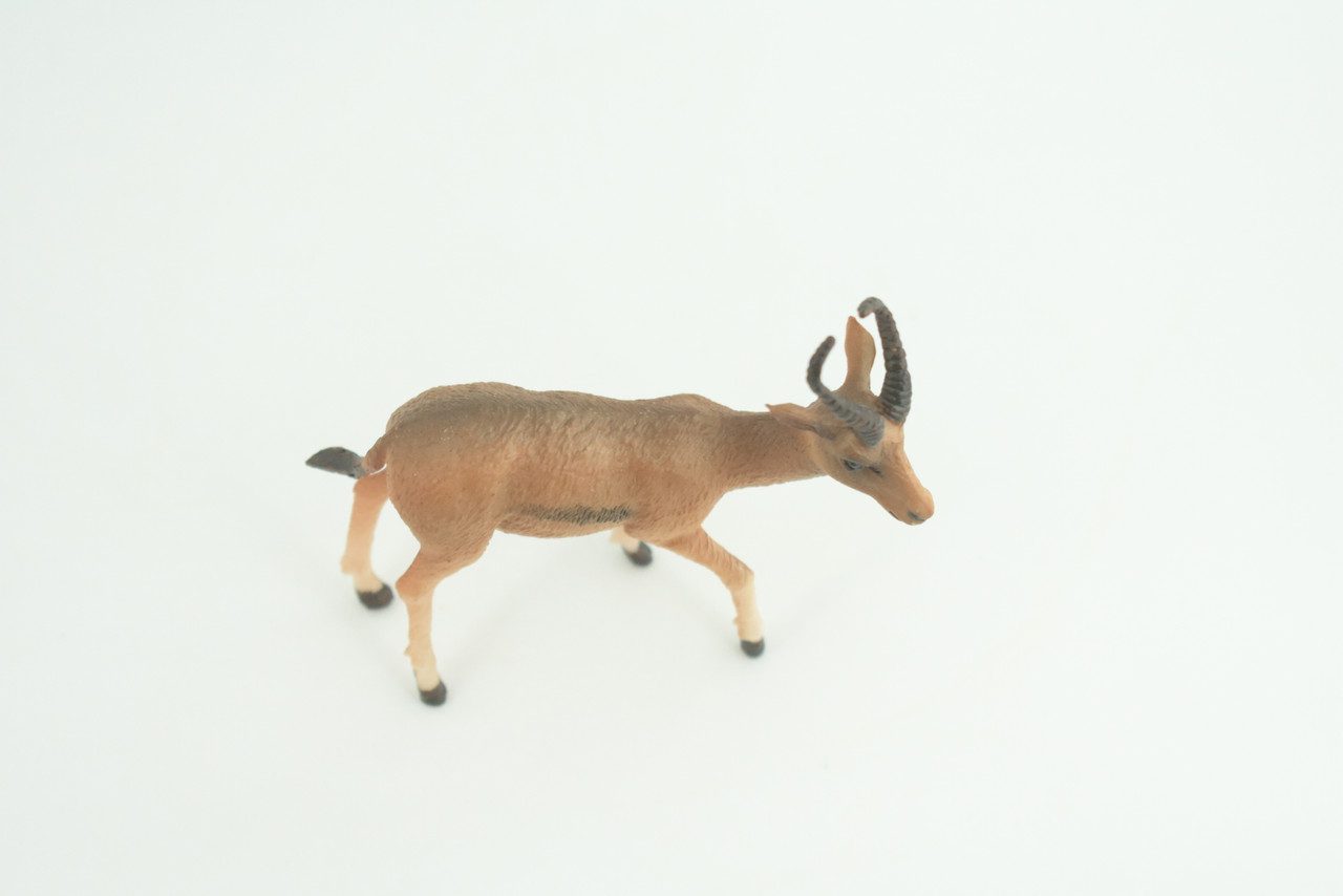 Gazelle Antelope, Hand Painted, Museum Quality, Educational, Rubber Animal, Very Realistic, Diorama, Toy, Kids, Gift,   3 1/2 Inches.  CH857 BB198  