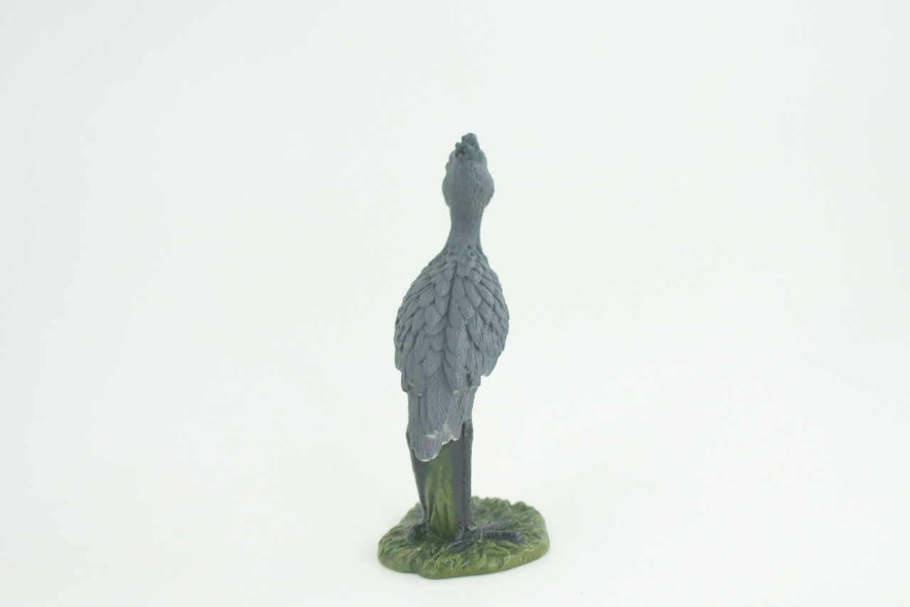 Shoebill Stork, Hand Painted, Museum Quality, Educational, Raptor, Realistic Africa Bird of Prey, Rubber, Diorama, Toys, Kids, Gift,     3 Inches.    CH873 BB199