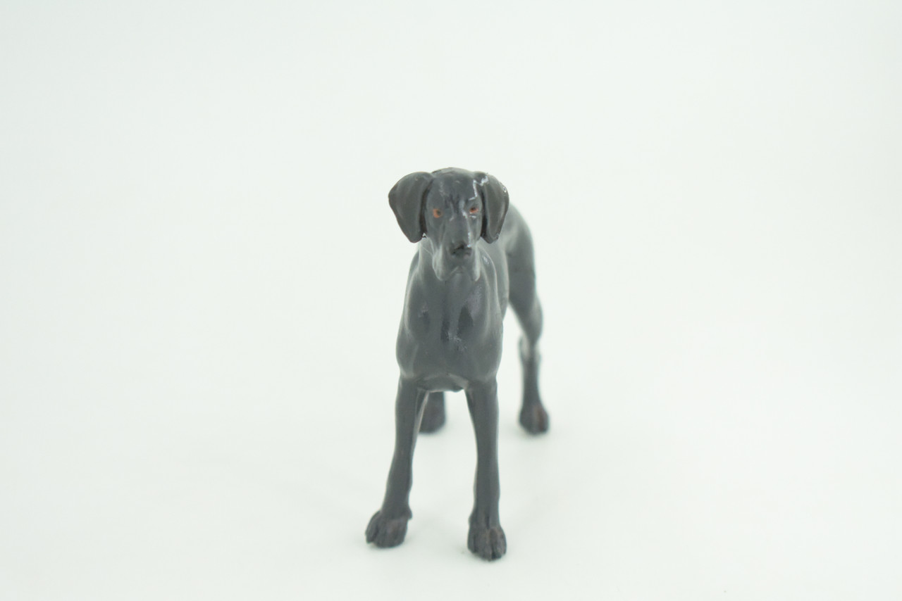 Great Dane Dog,  Hand Painted, Educational, Museum Quality, Realistic, Rubber Canine, K9, Diorama, Figure, Toys, Kids, Gift,  5 Inches. CH903 BB202