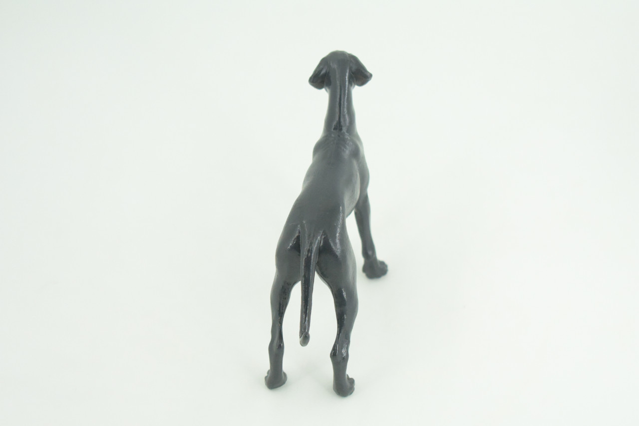 Great Dane Dog,  Hand Painted, Educational, Museum Quality, Realistic, Rubber Canine, K9, Diorama, Figure, Toys, Kids, Gift,  5 Inches. CH903 BB202