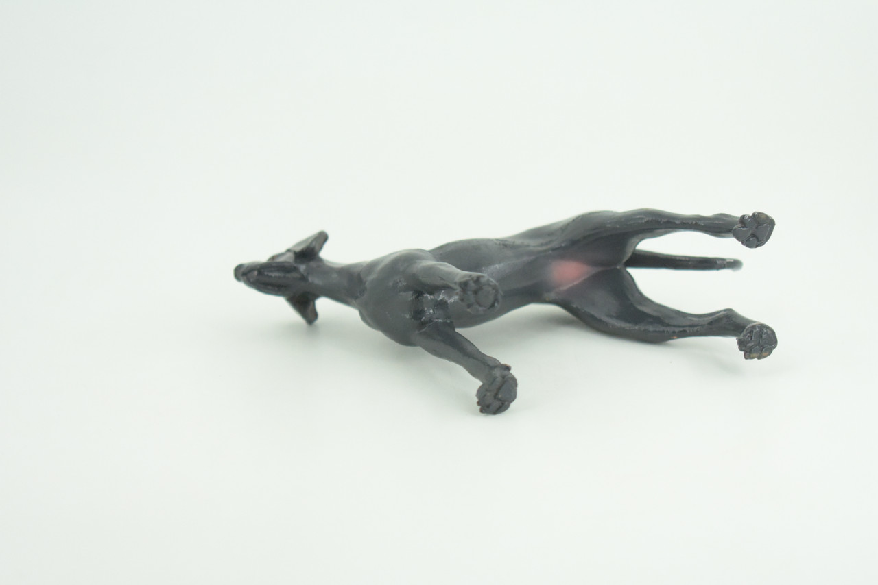Great Dane Dog,  Hand Painted, Educational, Museum Quality, Realistic, Rubber Canine, K9, Diorama, Figure, Toys, Kids, Gift,  5 Inches. CH903 BB202