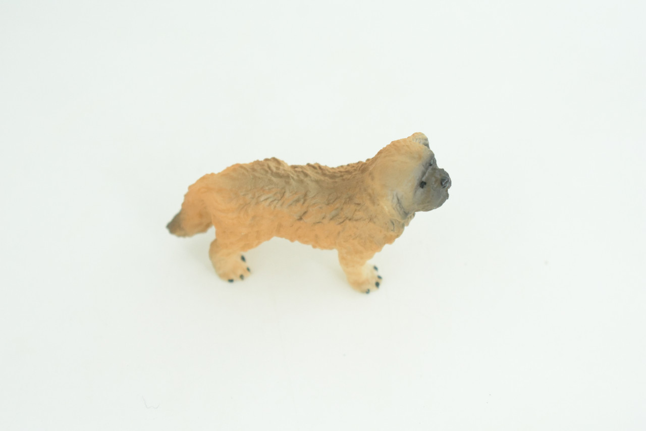 Maltese Dog, Hand Painted, Educational, Museum Quality, Realistic, Rubber Canine, K9, Diorama, Figure, Toys, Kids, Gift,  2 Inches. CH914 BB204