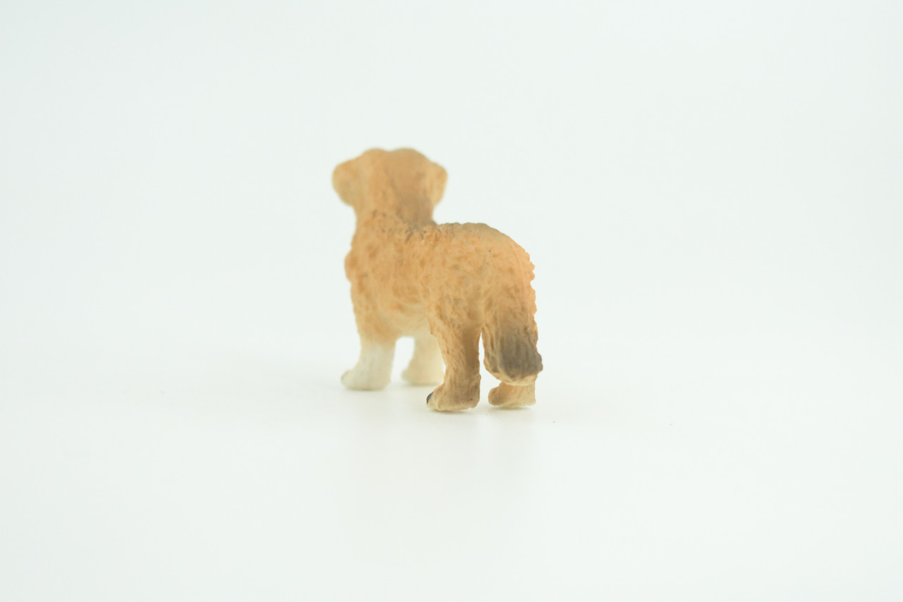 Maltese Dog, Hand Painted, Educational, Museum Quality, Realistic, Rubber Canine, K9, Diorama, Figure, Toys, Kids, Gift,  2 Inches. CH914 BB204