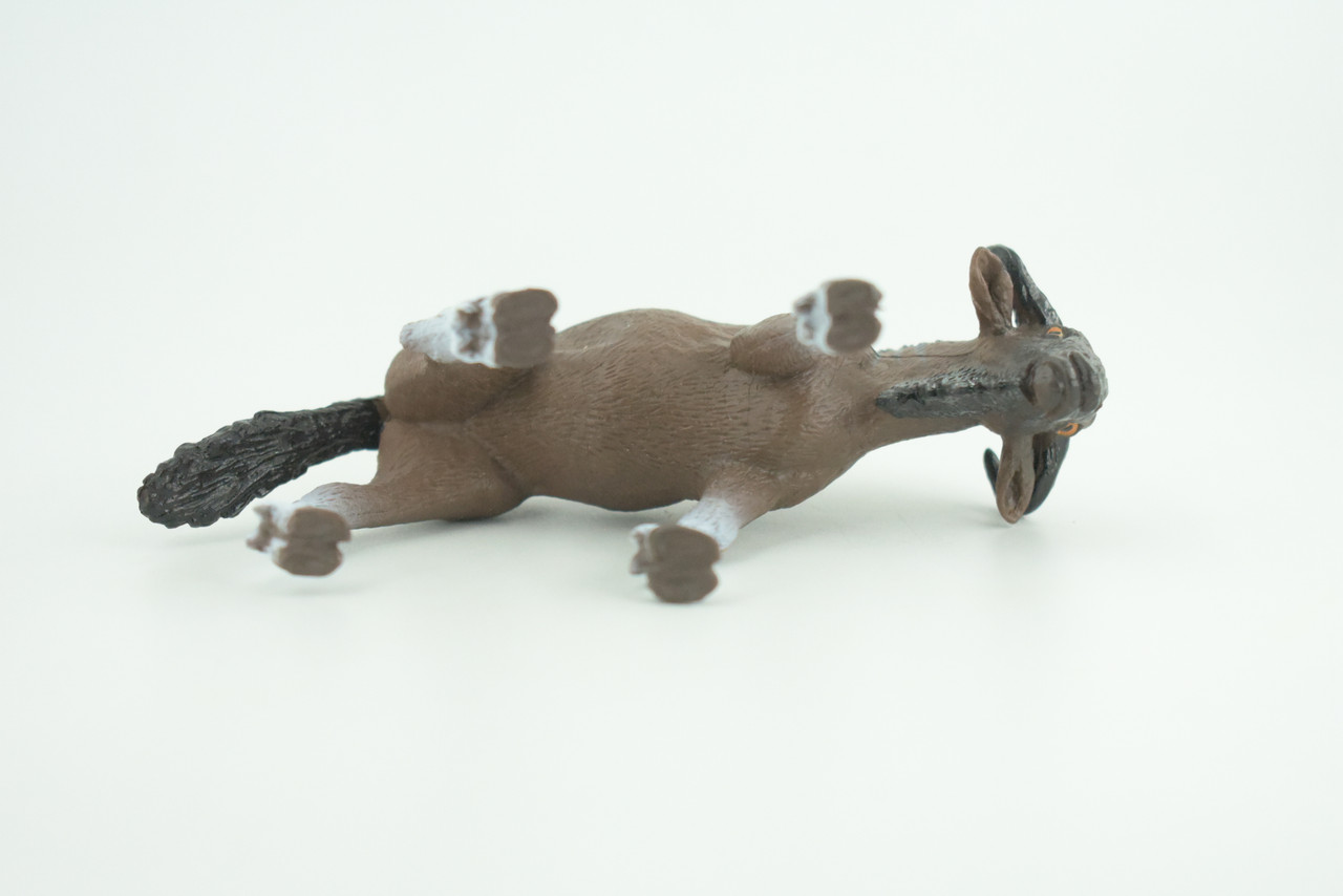 Wildebeest, Museum Quality, Educational, Hand Painted, Rubber Animal, Realistic, Diorama, Very Nice Design, Toys, Kids, Gift,   5 Inches.  CH950 BB209 