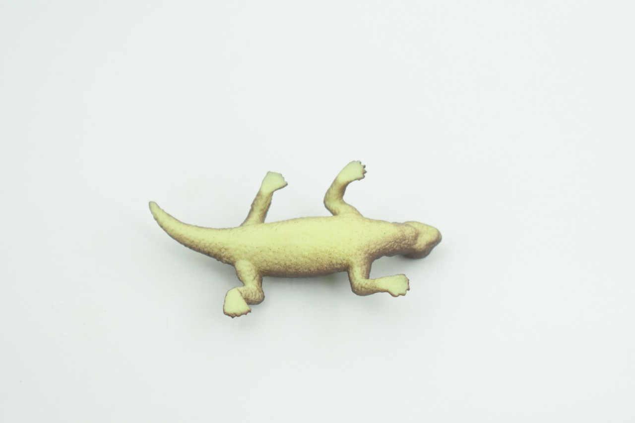Gila Monster, Desert Lizard, Rubber Reptile, Hand Painted, Educational, Realistic, Model, Toys, Kids, Gift,      2 1/2 Inches.    WR42 B197