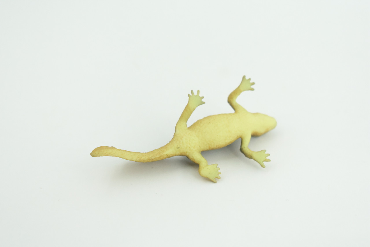 Water Dragon, Sailfin Lizard, Rubber Reptile, Hand Painted, Educational, Realistic, Model, Toys, Kids, Gift,   2 Inches.    WR48 B197