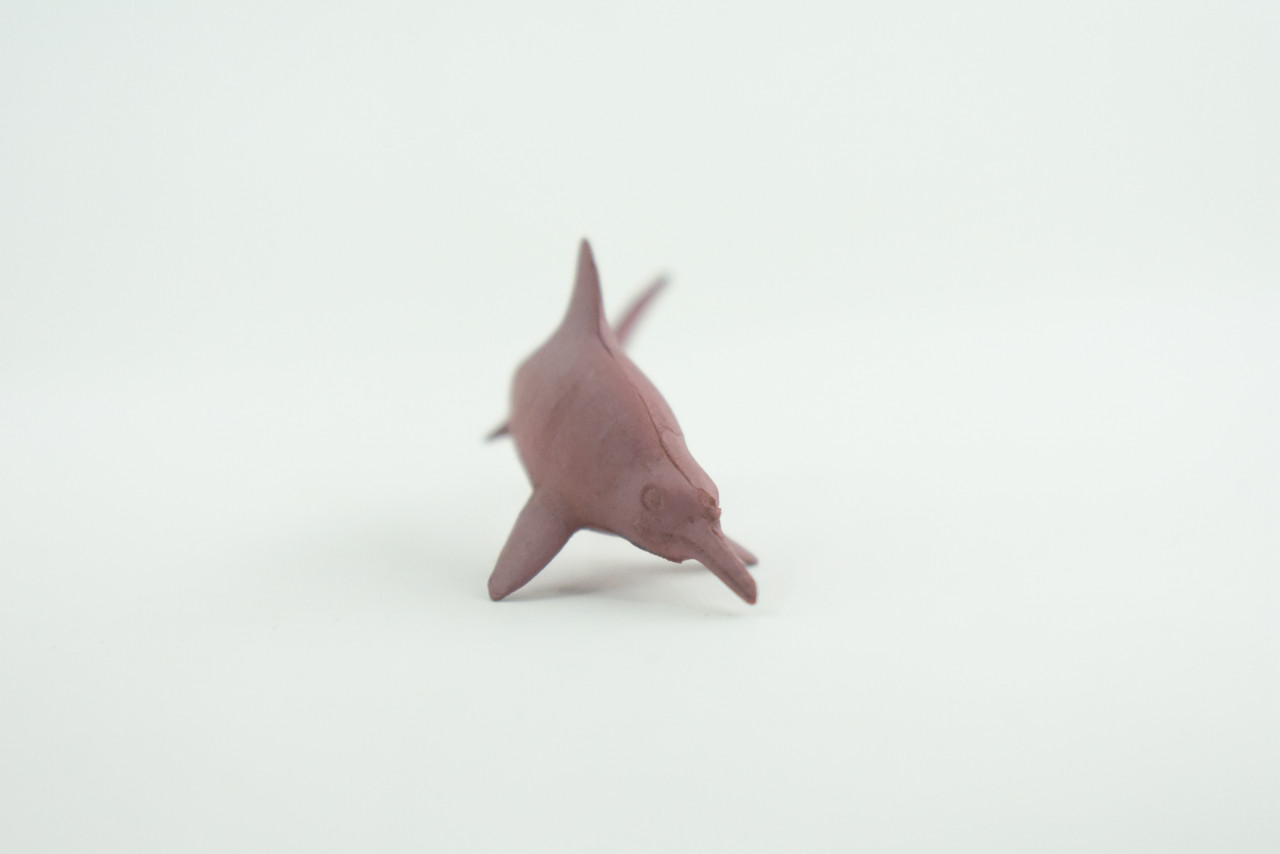 Pink Dolphin, Indo-Pacific humpback dolphin, Marine Mammal, Educational, Realistic, Diorama, Models, Replica, Toys, Kids, Gift,   2 1/2 Inches.    CWG50 B197