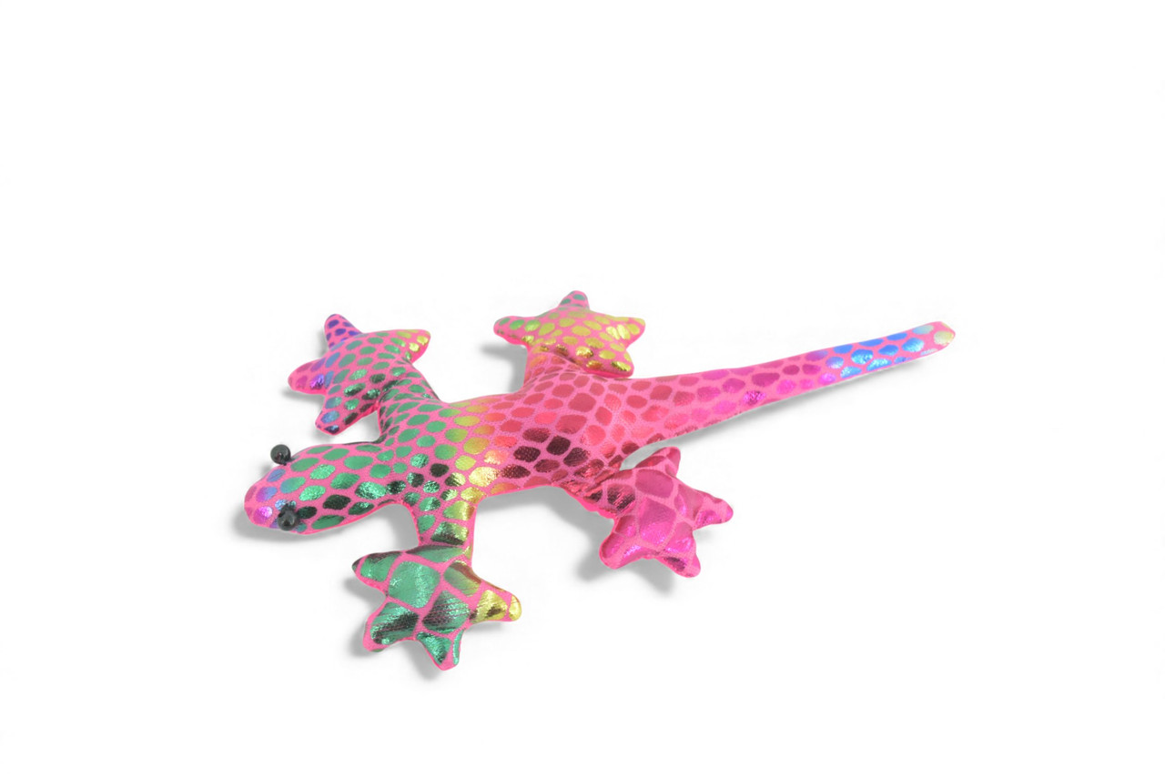 Gecko, Lizard, Reptiles, Purple, Hand Made In Thailand, Sand Creatures, Paper Weight, Bean Bag, Cornhole, Game, Toy, Kids, Educational, Gift, 5 Inches. TH74 BB301
