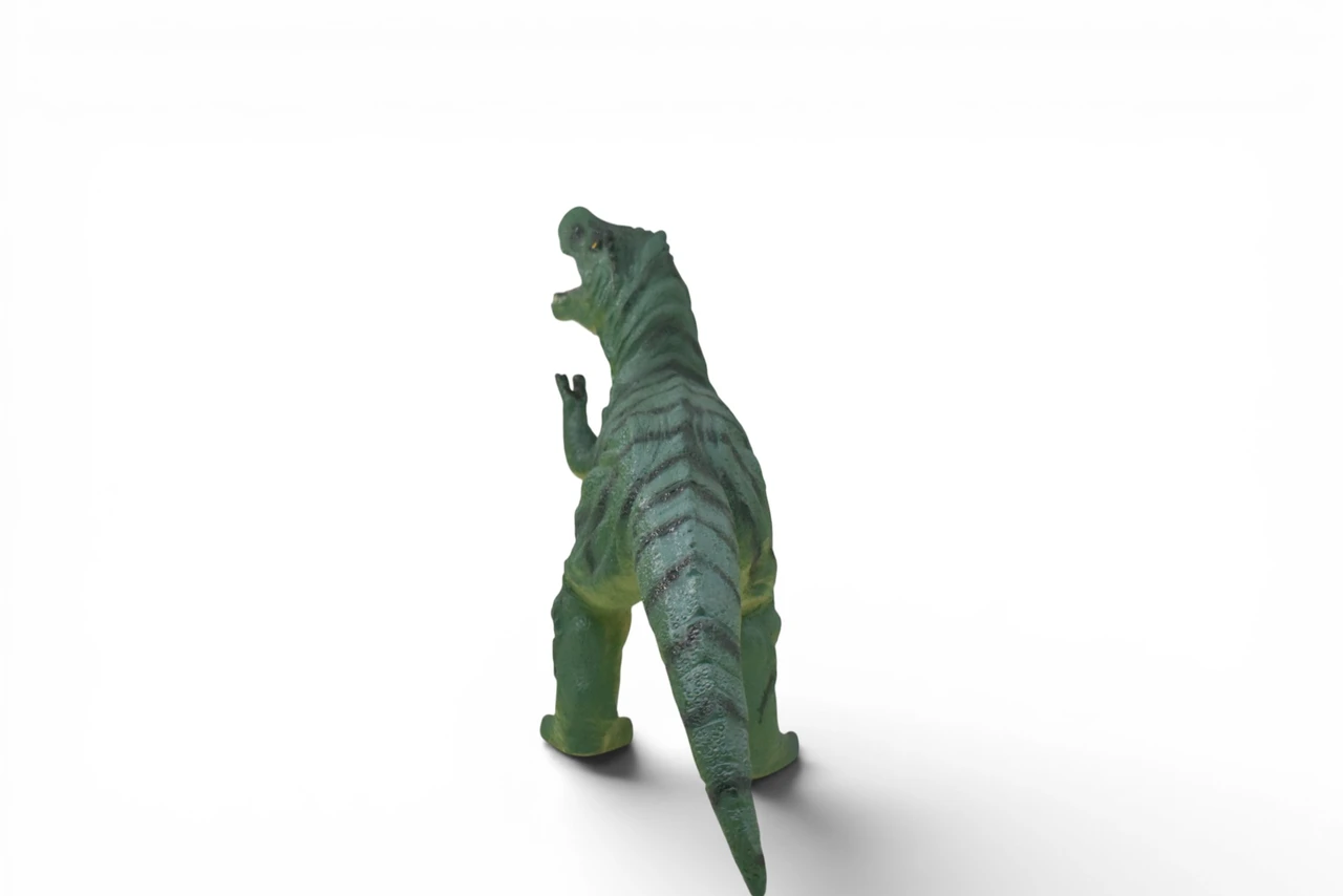Tyrannosaurus Rex, T Rex, Cretaceous Dinosaur, Hand Painted, Educational, Soft Rubber, Lifelike Model, Figurine, Replica, Gift, 17 Inches.