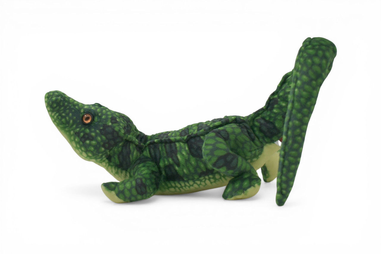 Alligator, Crocodile, Very High Quality, Stuffed Reptile, Educational, Plush Realistic Figure, Lifelike Model, Replica, Toys, Kids, Gift, 16 Inches. RI02 BB330 (RI02BB330)