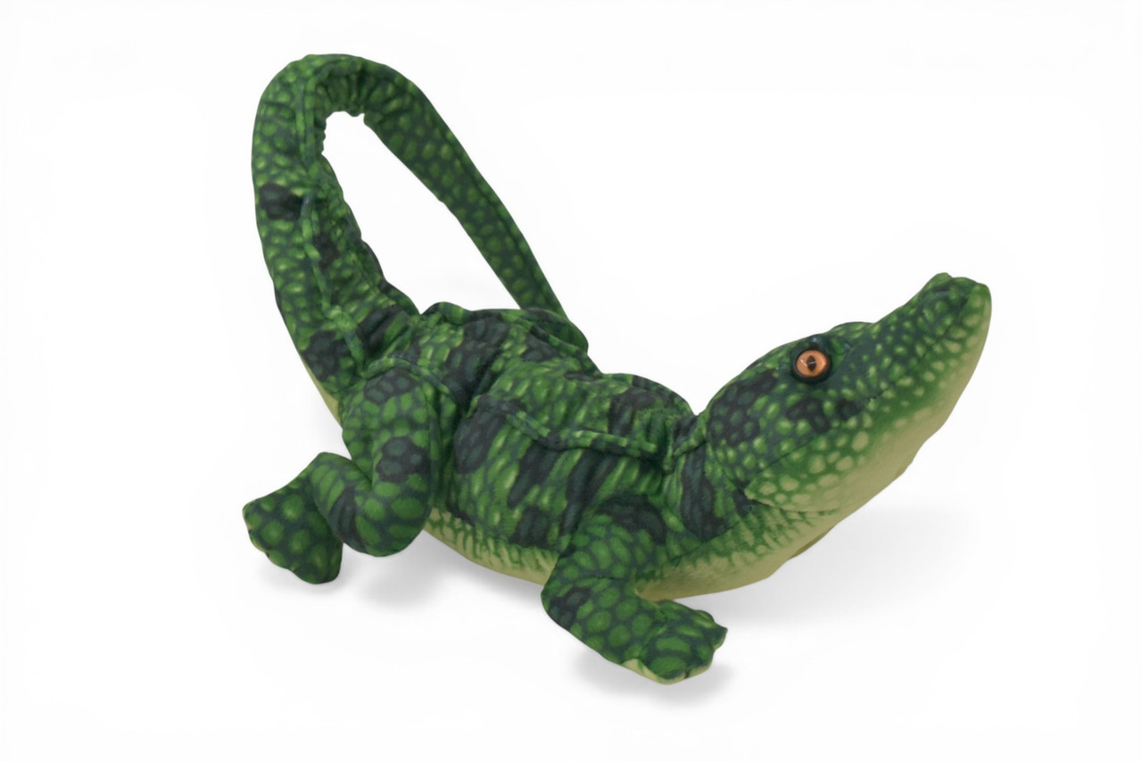 Alligator, Crocodile, Very High Quality, Stuffed Reptile, Educational, Plush Realistic Figure, Lifelike Model, Replica, Toys, Kids, Gift, 16 Inches. RI02 BB330 (RI02BB330)