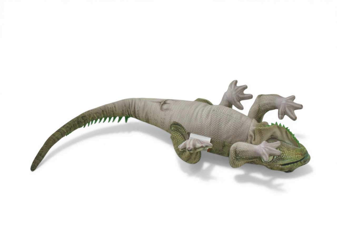 Iguana, Green, Lizard, Museum Quality, Stuffed Reptile, Educational, Plush Realistic Figure, Lifelike Model, Replica, Toys, Kids, Gift, 19 Inches. RI04 BB330