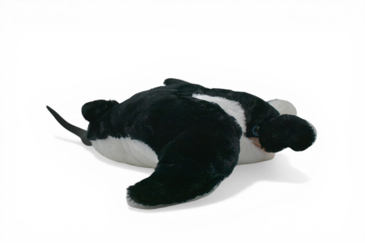 Manta Ray, Giant sea devil, Fish, Very High Quality, Stuffed, Educational, Plush Realistic Figure, Lifelike Model, Replica, Toys, Kids, Gift, 24 Inches. RI06 BB328